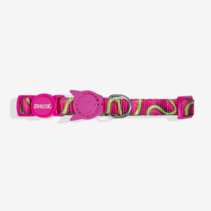 Zee.Dog Zee.Cat Collare per Gatti Regolabile Jelly H3D 20 30 cm