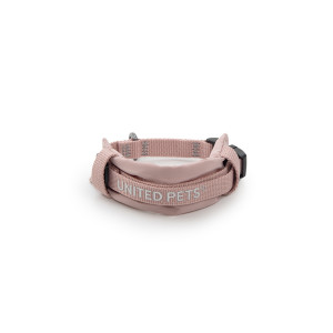 United Pets Collare per Cani con Sottocollo Imbottito Linea CityLife Rosa L