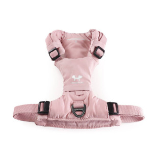 United Pets Pettorina H per Cani Imbottita Linea CityLife Rosa M