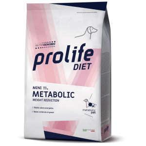 Prolife® Prolife Diet Dog Metabolic Mini per Cani di Piccola Taglia 5 Kg