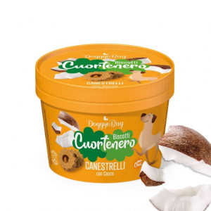 Doggye Bag DoggyeBag® Biscotti Cuortenero Canestrelli con Cocco per Cani 150 g