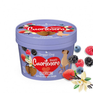 Doggye Bag DoggyeBag® Biscotti Cuortenero Cuoricini con Frutti di Bosco e Vaniglia per Cani 150 g
