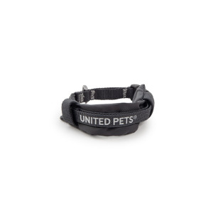United Pets Collare per Cani con Sottocollo Imbottito Linea CityLife Grigio Antracite L