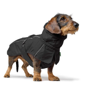 Hunter Cappotto per Bassotti Nordby Nero 36 cm