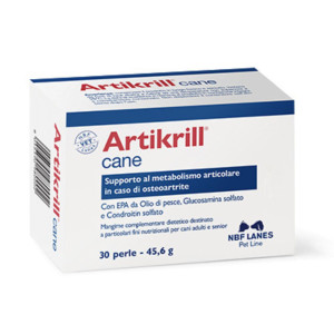 Nbf Lanes Artikrill Integratore per Cani 30 Perle