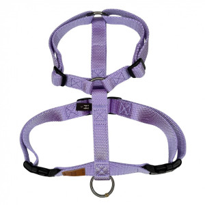 Haqihana Pettorina ad H per Cani Lavanda in Nylon ML (torace 60-90cm)