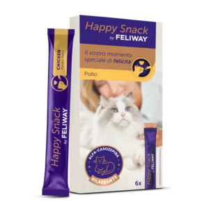 Feliway ® Happy Snack per Gatti al Pollo 24 Sticks x 15 g