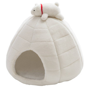 Ferribiella Cuccia per Cani di piccola taglia e Gatti Igloo Iceberg 43 cm x h.40 cm