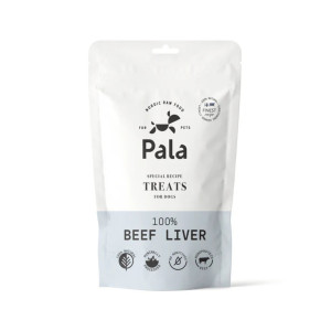 Pala Snack per Cani 100% Fegato di Manzo Monoproteici 100 g
