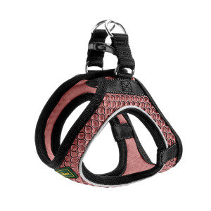 Hunter Pettorina per Cani Hilo Comfort Rosa Antico Riflettente XXS