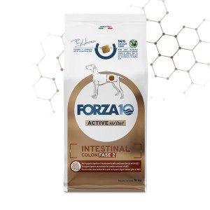 Forza10 10 Kg Forza 10 Intestinal Colon Fase 2 Active Pesce per Cani Adulti