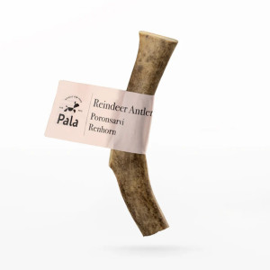Pala Corna Intere di Renna Masticativo Naturale per Cani L