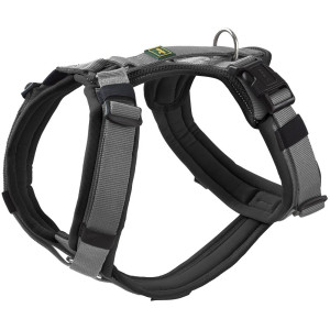 Hunter Pettorina per Cani Maldon Up Nero/Grigio Riflettente S-M