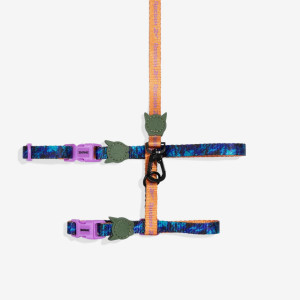 Zee.Dog Zee.Cat Set Pettorina e Guinzaglio per Gatti Reebok Trekk