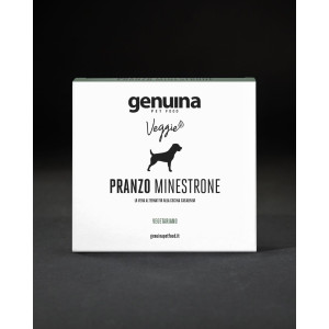Genuina Natural Pet Food Pranzo Minestrone Vegetariano per Cani 85 g