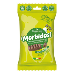 Doggye Bag DoggyeBag Snack per Cani Morbidi e Divisibili con Agnello I Morbidosi 90 g