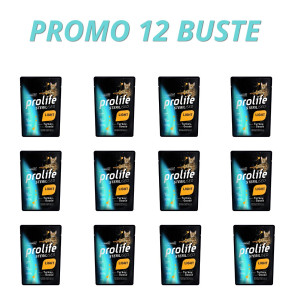 Prolife® 12 x 85 g Prolife Cat Sterilised Light Grain Free Adult Tacchino e Oca Umido per Gatti