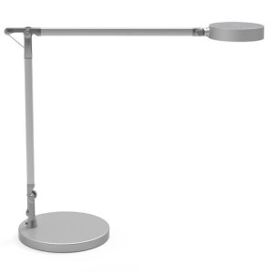 Skrivbordslampa LED Gideon, dimbar, silver