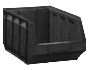 Modulback Charlotta, LxBxH 342 x 204 x 164 mm, återvunnen, svart, 24-p