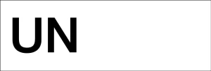 Gefahrgutkennzeichen UN-Nummer blanko, Folie, seewasserbeständig, 147 x 50 mm, 250 St./Rolle