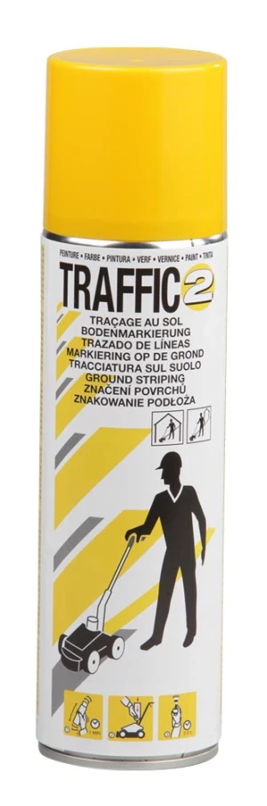 A.M.P.E.R.E. TRAFFIC TAPE EXTRA, gelb-schwarz schraffiert, PVC, 50 mm, 30 m/Rolle
