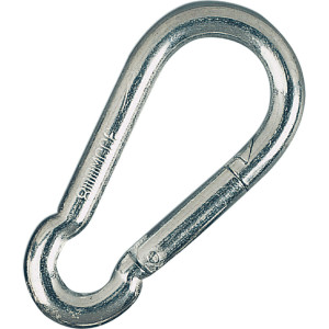 Karabinerhaken, V2A-Edelstahl, Ø 6 mm, 20 St./Verpackungseinheit