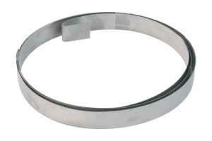 Schellenband, zur Befestigung von Schildern, Edelstahl, 19 mm, lfm