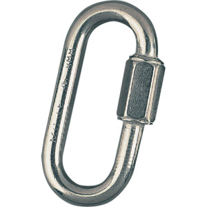 Schraubenkettenglieder, galvanisch verzinkter Stahl, Ø 6 mm, 20 St./Verpackungseinheit