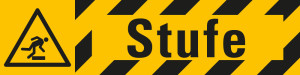 Antirutschbelag Stufe, Rutschhemmung R 13, gelb-schwarz, ASR, DIN EN ISO, selbstklebend, 800 mm x 200 mm, 1 Stück