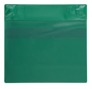tarifold Magnettasche mit Schutzklappe, grün, Einlegemaß DIN A4, 275 mm x 310 mm x 2 mm, 5 St./Verpackungseinheit