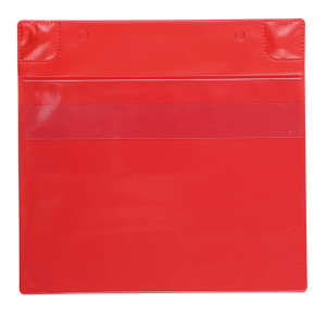 tarifold Magnettasche mit Schutzklappe, rot, Einlegemaß DIN A4, 275 mm x 310 mm x 2 mm, 5 St./Verpackungseinheit