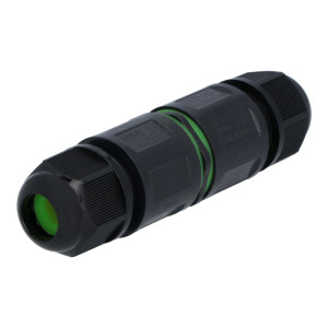 HOFTRONIC 5er Set Kabelverbinder Wasserdicht IP68 - Werkzeuglose Installation - Verbindungsstück - Passend für 4-12 mm Kabeldicke