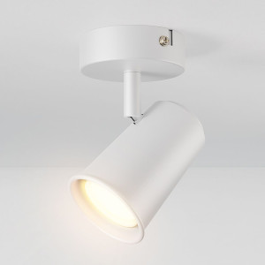 HOFTRONIC Riga - LED plafondlamp - 4 Watt 345 lumen - 2700K Warm wit - Draaibaar en dimbaar -  GU10 - Kantelbaar - Plafondspot -  IP20 voor binnen -