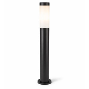 HOFTRONIC Dally LED Sokkellamp Zwart M - E27 fitting - IP44 Waterdicht - 80 cm - tuinverlichting - padverlichting - Staande buitenlamp