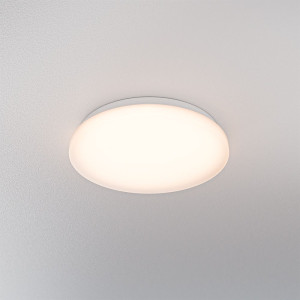 HOFTRONIC LED-Deckenleuchte rund - CCT-Lichtfarbe einstellbar (3000K, 4000K & 6500K) - 12W 1200 Lumen (100lm/w) - Durchmesser 26 cm - IP20 staubdicht