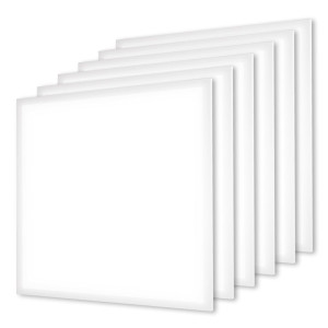 HOFTRONIC 6x LED Paneel - 60x60 cm - 36 Watt - 4860lm (135lm/W) - 4000K neutraal wit - Flikkervrij - UGR22 - 5 jaar garantie