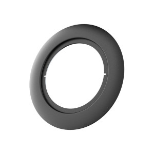 HOFTRONIC Abdeckring für Lugo LED Einbaustrahler - 123 mm - Schwarz