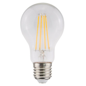 HOFTRONIC LED-Glühlampe E27 – 9 Watt 1055 Lumen – A60-Form – 2700K Warmweißes Licht – Dimmbar – Klares Glas