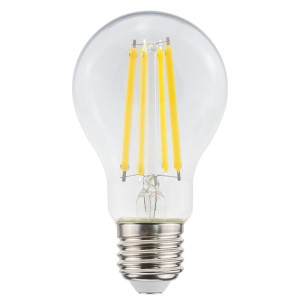 HOFTRONIC LED-Glühfadenlampe E27 - 11 Watt 1521 Lumen - A60-Form - 2700K Warmweißes Licht - Dimmbar - Klares Glas