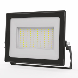 HOFTRONIC Stratos - LED Fluter 100 Watt 8700 Lumen - 6500K Tageslichtweiß - IP65 wasserdicht - 15cm Kabel - Scheinwerfer