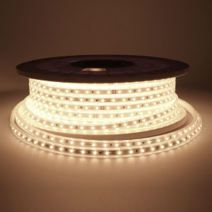 HOFTRONIC Flex60 LED Streifen 50 Meter - 4000K neutralweißes Licht - IP65 wasserdicht - Außen & Innen - 60 LEDs/m - 320 Watt 35.000 Lumen - Pro Meter