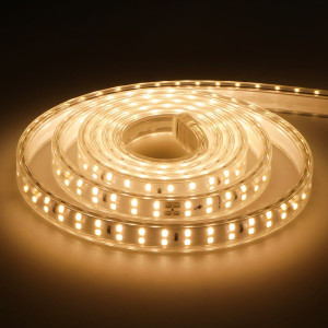 HOFTRONIC Flex180 LED Strip 2 meter - 3000K warm wit - IP65 waterdicht - Buiten & Binnen - 180 LEDs/m - 24 Watt 2300 lumen - Inkortbaar per 20 cm -