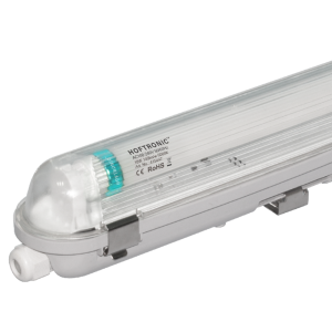 HOFTRONIC 25x LED Feuchtraumleuchte 120cm - T8 (G13) - 18W 2250 lumen (140lm/w) - 6000K tageslichtweiß (860) - Verknüpfbar - Flimmerfrei - IP65