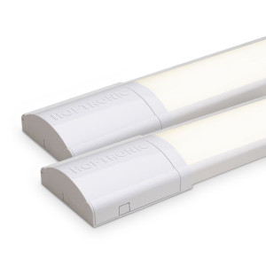 HOFTRONIC 2x LED Batten 120cm - 40W 5600lm (140lm/W) - 4000K neutraal wit - Vervangt 320W - Samsung SMD LED chips - Flikkervrij - IP20 Stofdicht -