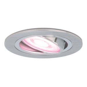 HOFTRONIC SMART Chandler - Smart LED Einbaustrahler - 4.8 Watt 345 Lumen - Schwenkbar - Wifi + Bluetooth - RGBWW - GU10 - Google Home, Amazon Alexa