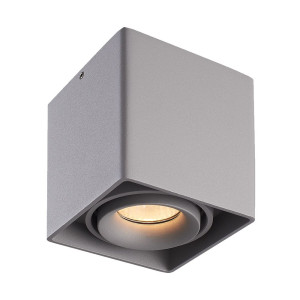 HOFTRONIC Esto LED Deckenspot - Eckig - Dimmbar - Schwenkbar - 4W 345lm - 2700K warmweiß - GU10 Fassung - Aufbaustrahler - Innen - Deckenleuchte -