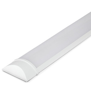 HOFTRONIC LED Lichtleiste 150cm - 50W 6000lm (120lm/W) - Ultra Flach 2,9 cm - 4000K neutralweiß - Ersetzt 400W - Samsung SMD LED Chips - Flimmerfrei -