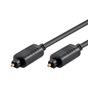 Goobay Toslink M/Toslink M - 5mm - Glasfaserkabel - Glasfaserkabel - Audiokabel - 1.5 Meter