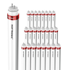 HOFTRONIC 25x LED Röhre 150cm - T8 G13 - 30W 5250lm (175lm/W) - 6000K tageslichtweiß - Flimmerfrei - Ersetzt 130W (130W/860) - Inkl. Starter -