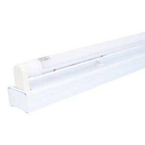 HOFTRONIC LED-Leuchtstofflampe 150cm - T8 (G13) - 24W 4800 Lumen (200lm/w) - 4000K neutralweiß (840) - Flimmerfrei - IP20 Staubdicht - Komplettset